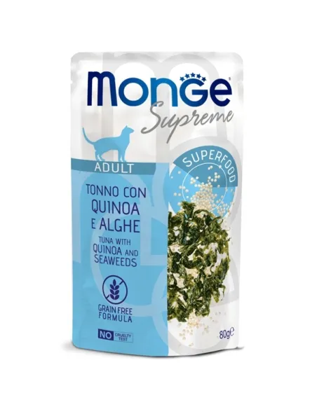 Monge Supreme Adult Tonno e Quinoa con Alghe 80GR