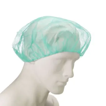 Casquette 100 pièces jetables et respirantes en propylène...