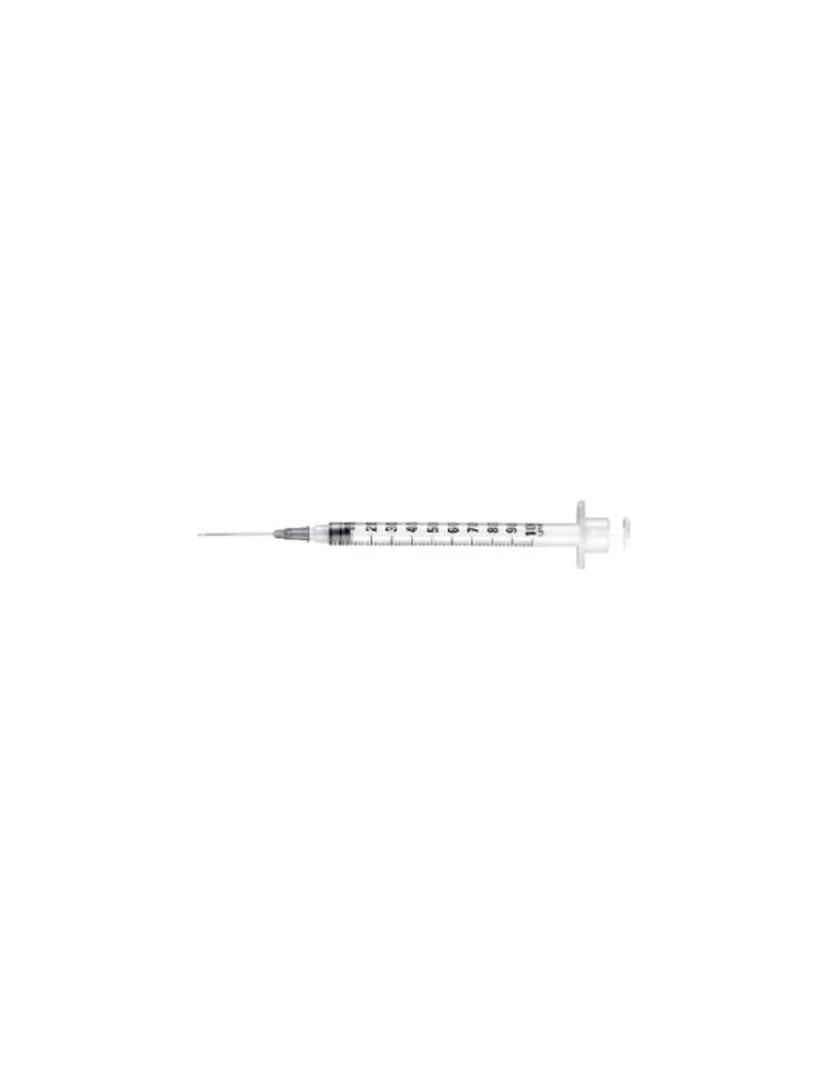 Syringe 1 ML Needle 25 G Pack of 10 pieces