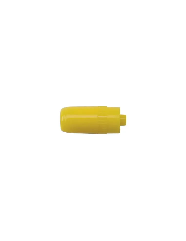 Yellow Cannula Needle Cap 100 Units