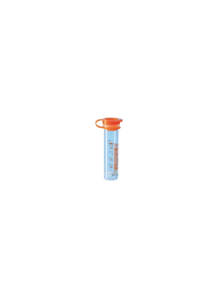 Lithium Heparin Microtubes 100 Pieces 100 PCS