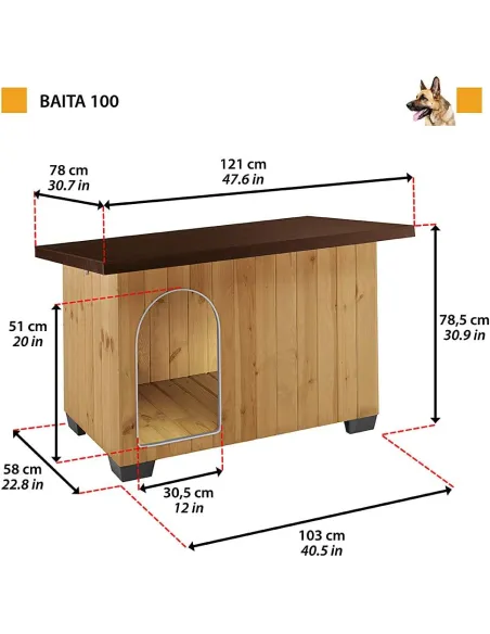 Ferplast baita 100 canile misure Ferplast baita 100 canile misure