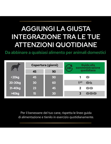 Proplan supplements natural defences + cane 90 tavolette dosaggi