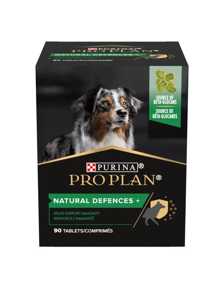 Proplan supplements natural defences + cane 90 tavolette