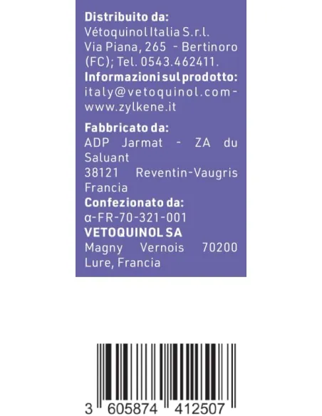 Zylkene Vetoquinol 20 capsule 450 mg Zylkene Vetoquinol 20 capsule 450 mg