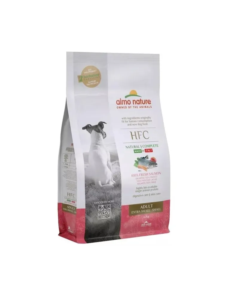 Almo nature HFC cane Adult Salmone XS-S 1,2 kg