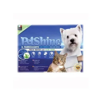 Petshine Guanto Fresh Water C/Aloe