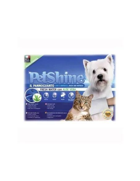 Petshine Guanto Fresh Water C/Aloe