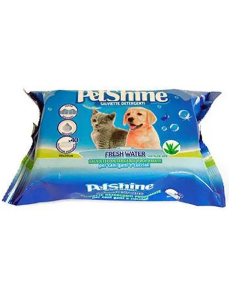 Petshine Salviette Freshwater 40pz