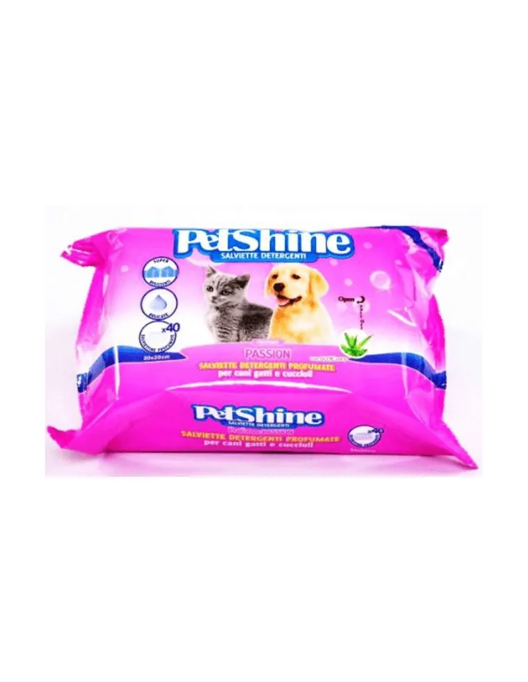 Petshine Salviette Passion 40pz