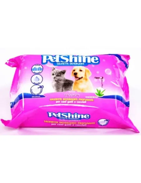 Petshine Salviette Passion 40pz Petshine Salviette Passion 40pz