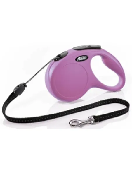 Flexi New Classic Xs Corda 3 mt 8 kg Rosa