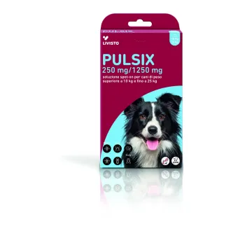 Pulsix spot on 4 pipette cani da 10 fino a 25 kg