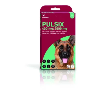 Pulsix spot on 4 pipette cani da 25 fino a 40 kg