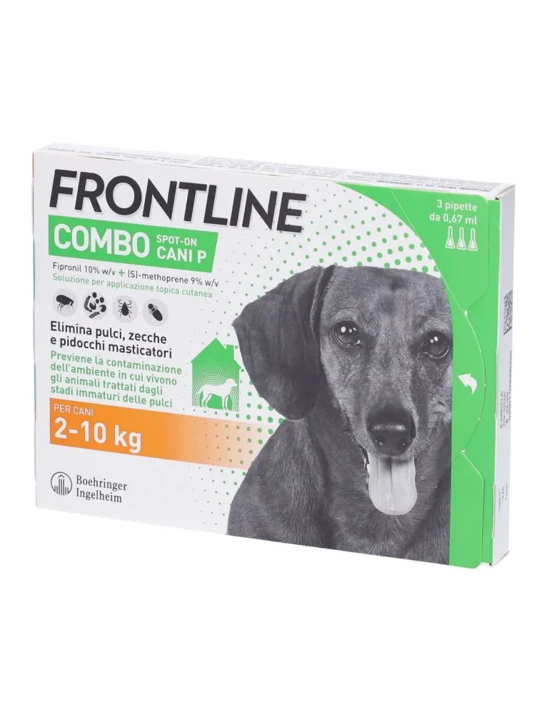 Frontline Combo Spot-On Cani Piccoli 3 pipette da 0,67 ml