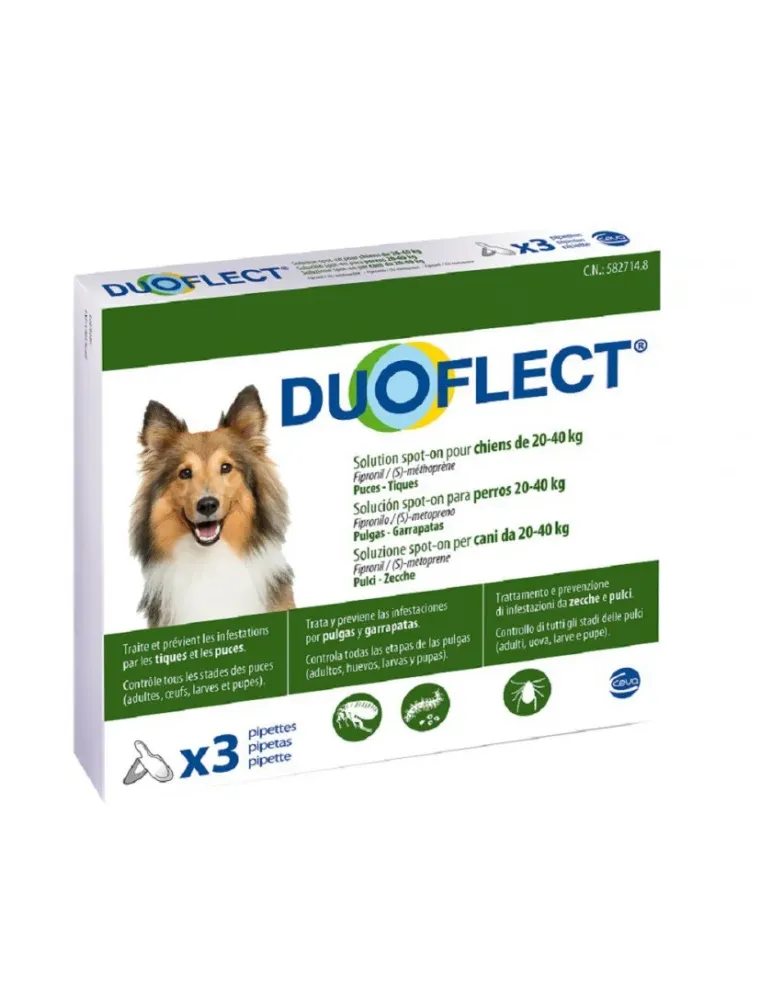 Duoflect 3 pipette 2,82 ml Ceva