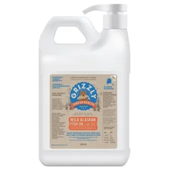 Grizzly pet products olio salmone grizzly Plus 2 lt
