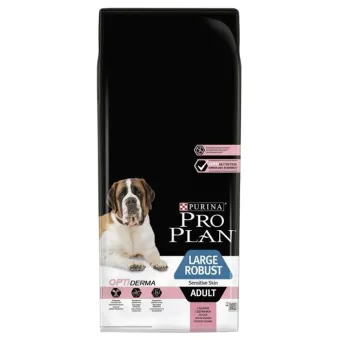Purina proplan adult large robust sensitive skin optiderma salmone 14 kg