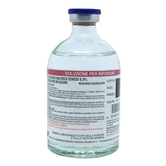 Sodio Cloruro 0,9% Acqua Fisiologica 500 ml Galenica Senese