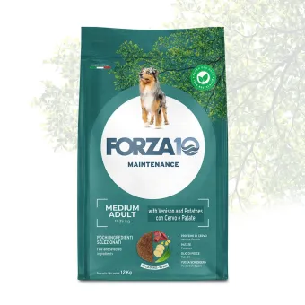 Forza10 Cane Medium Maint Cervo Patate 12,5 Kg
