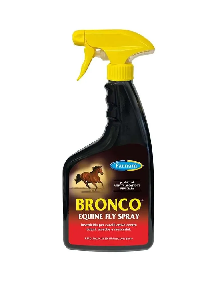 Farnam Bronco Spray Antiparassitario Equino 600ML