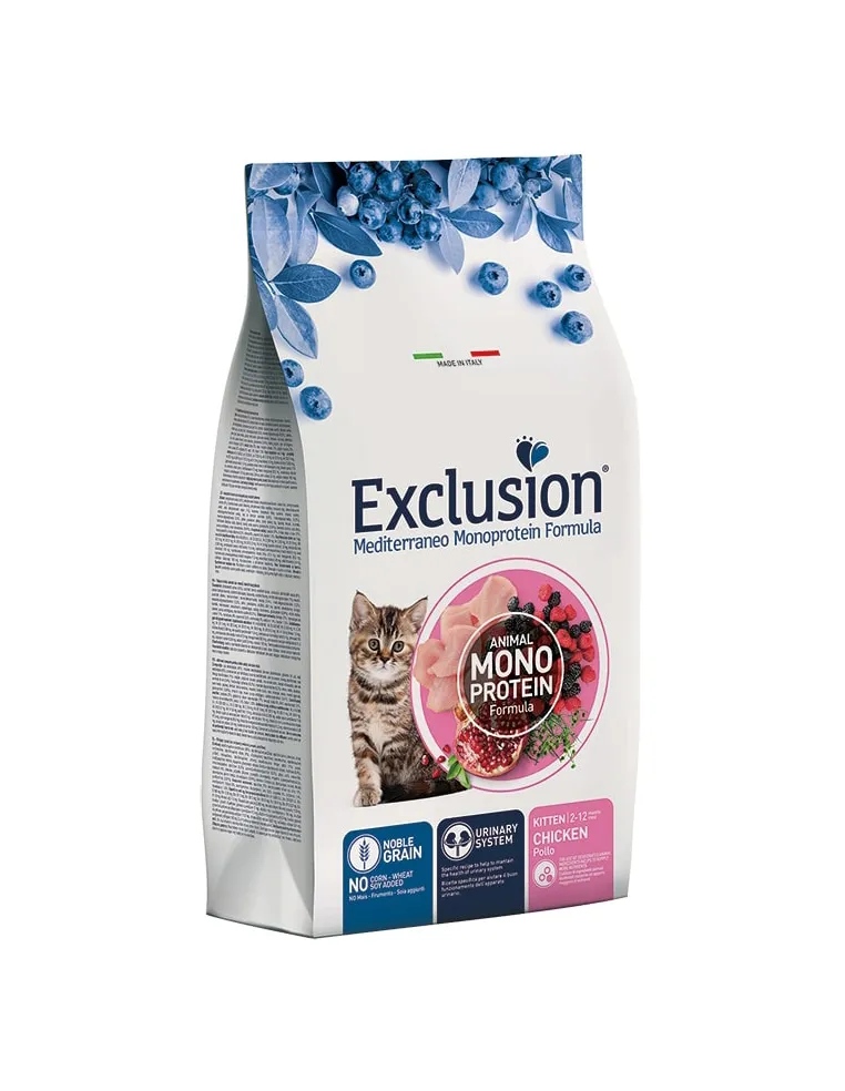 Exclusion m kitt poulet 12 kg