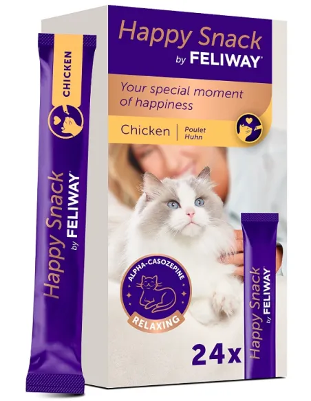 Feliway happy snack chick 24 pieces