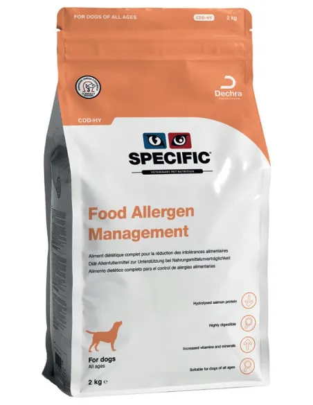 Specific Food Allergy Management CDD-HY Hypoallergenic 2 kg (3 Pieces)