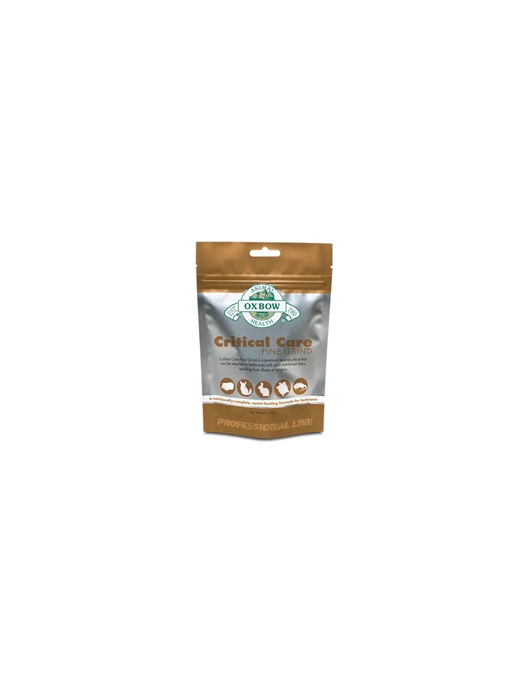 Critical Care herbivore mouture fine 100 gr