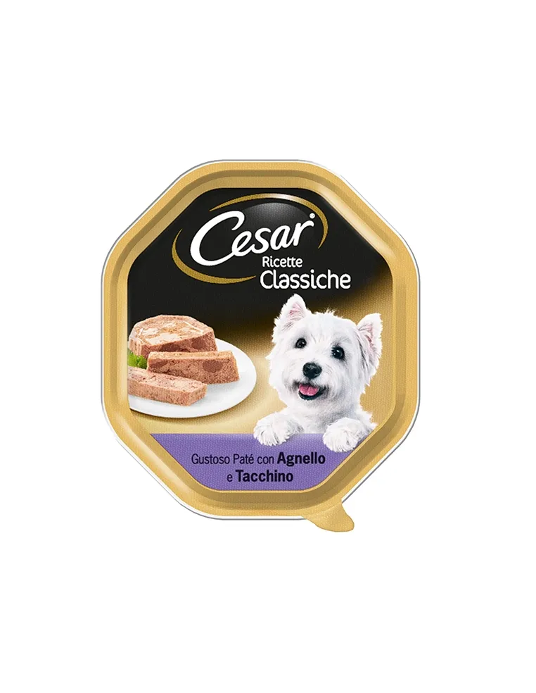 CESAR Selezioni dell'Orto Agnello Tacchino 150g