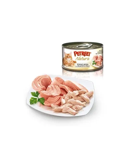 Petreet tuna and chicken strips