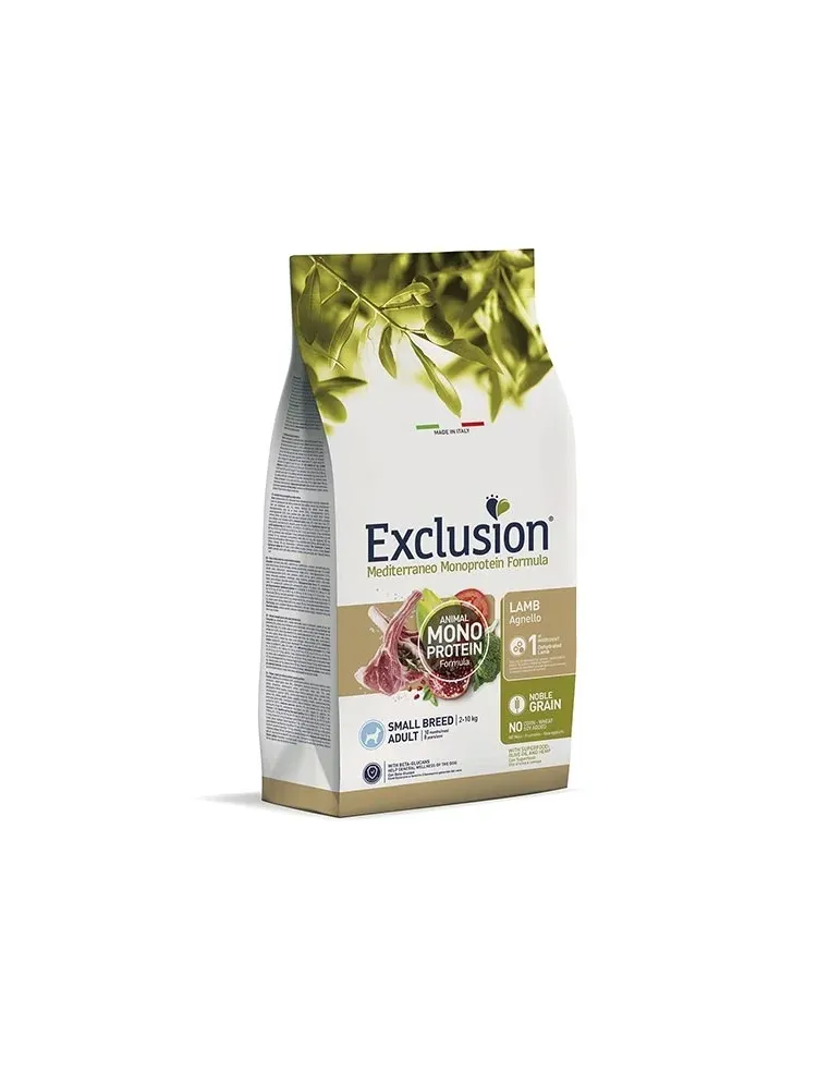Exclusion Mediterraneo Adulte Agneau Petit 500 Gr