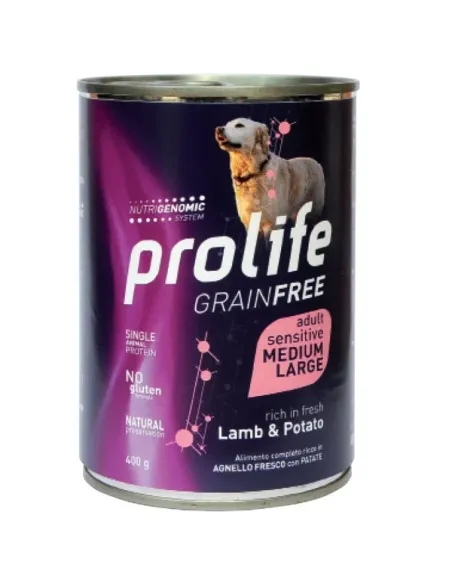 Prolife Hund gf ad Lamm und Topf 400 g
