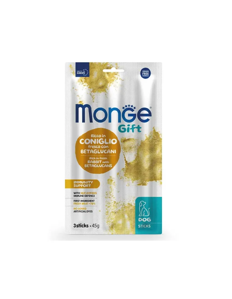 Monge Dog Gift Stick Immunität Kaninchen 45 Gr