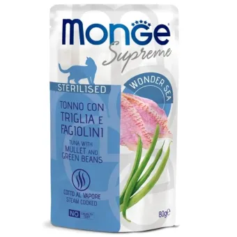 Monge Cat Supreme sterilisierter Thunfisch und Rotbarbe...