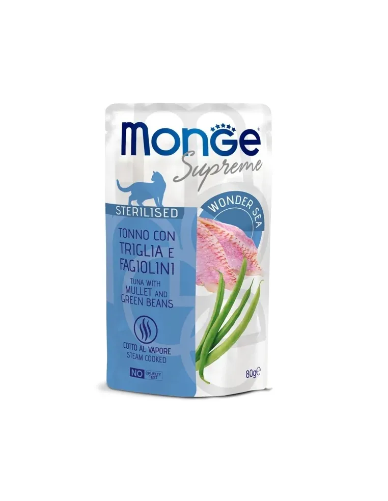 Monge Cat Supreme Sterylizowany tuńczyk i...