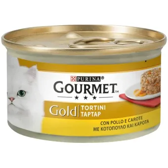 Gourmet Gold Galettes De Poulet Carottes 85 gr