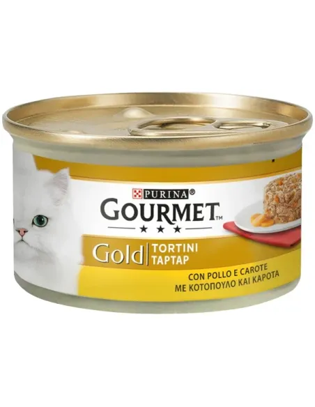 Gourmet Gold Galettes De Poulet Carottes 85 gr
