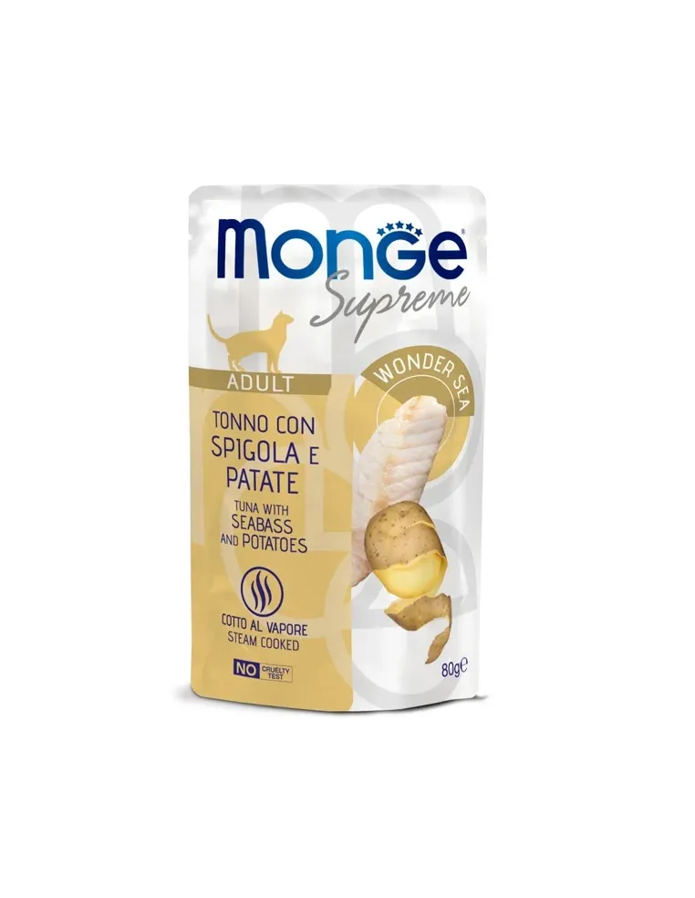 Monge Cat Supreme Adult Tuńczyk Okoń morski...
