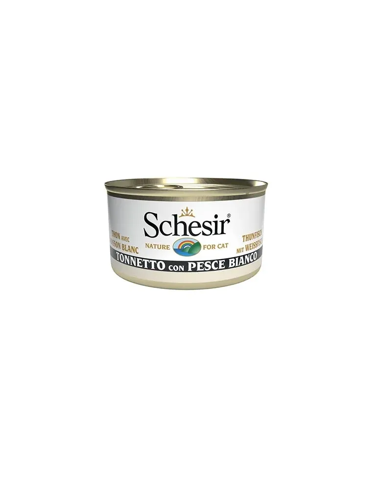 Schesir Cat Tonnetto Bianco 85gr