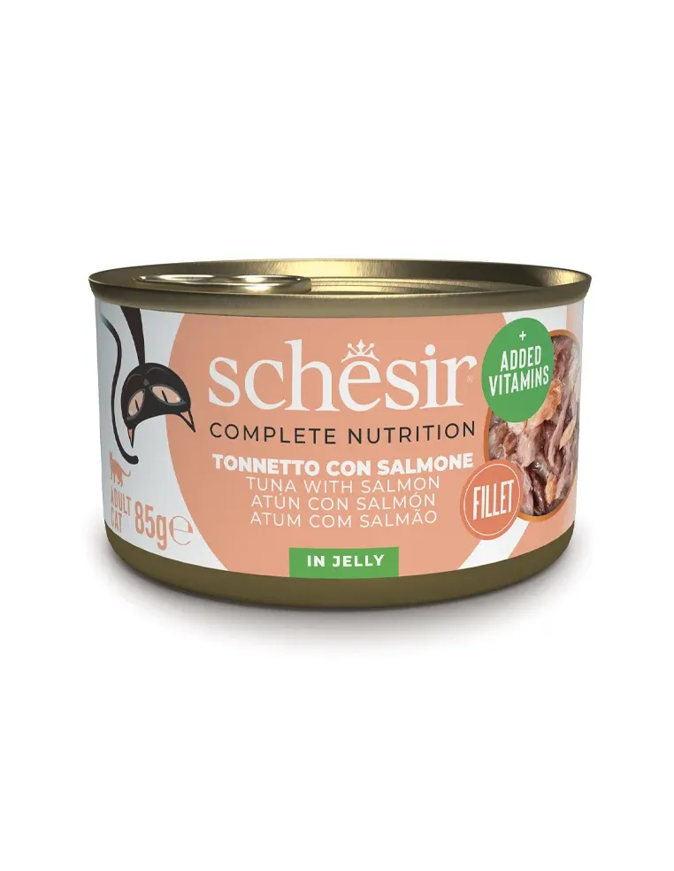 Schesir Gato Atún Salmón 85gr