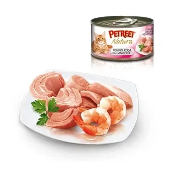 Pink Tuna with Shrimps 6x70g - Petreet