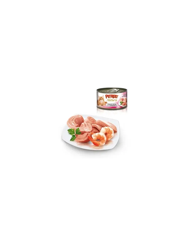 Rosa Thunfisch mit Garnelen 6x70g - Petreet
