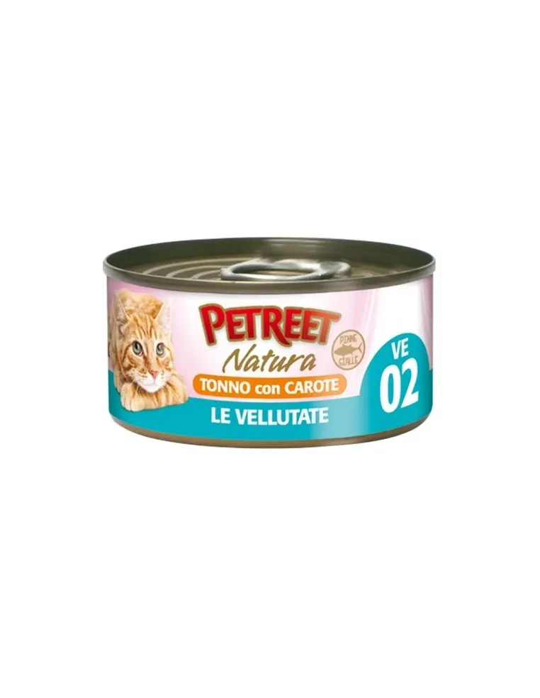 Creamy Tuna and Carrots 70g - Petreet
