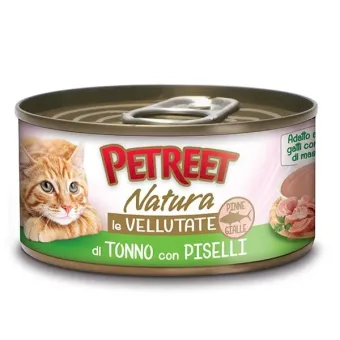 Cremiger Thunfisch und Erbsen 70g - Petreet