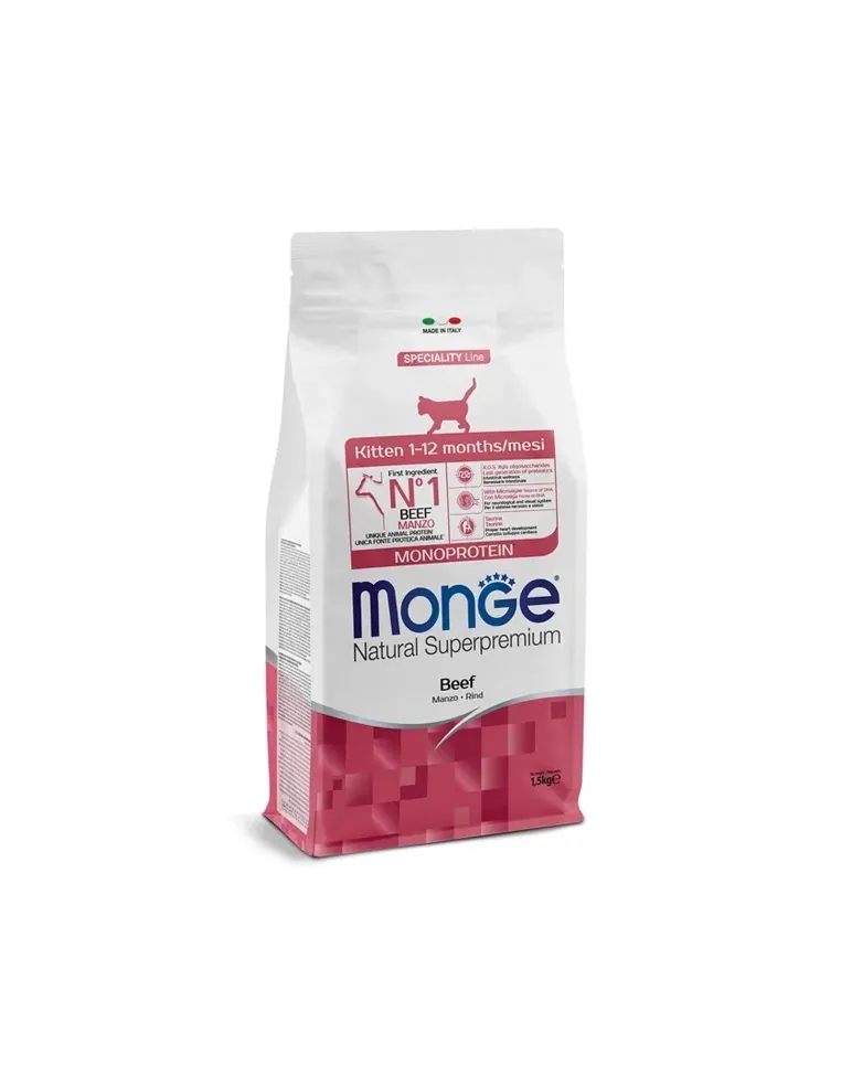 Monge Cat Kätzchen Rind 400 Gr