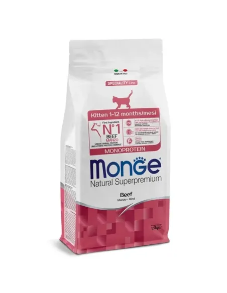 Monge Cat Kitten Beef 400 Gr