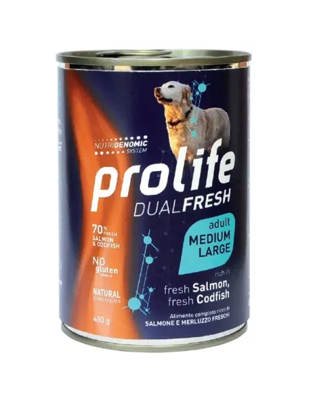 Prolife Dog Df Lachs & Kabeljau M/L 400g