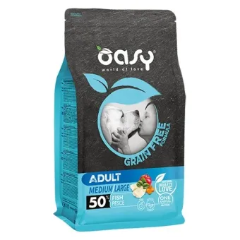 Oasy G.F. Cane - Adult M/L Pesce 12 Kg