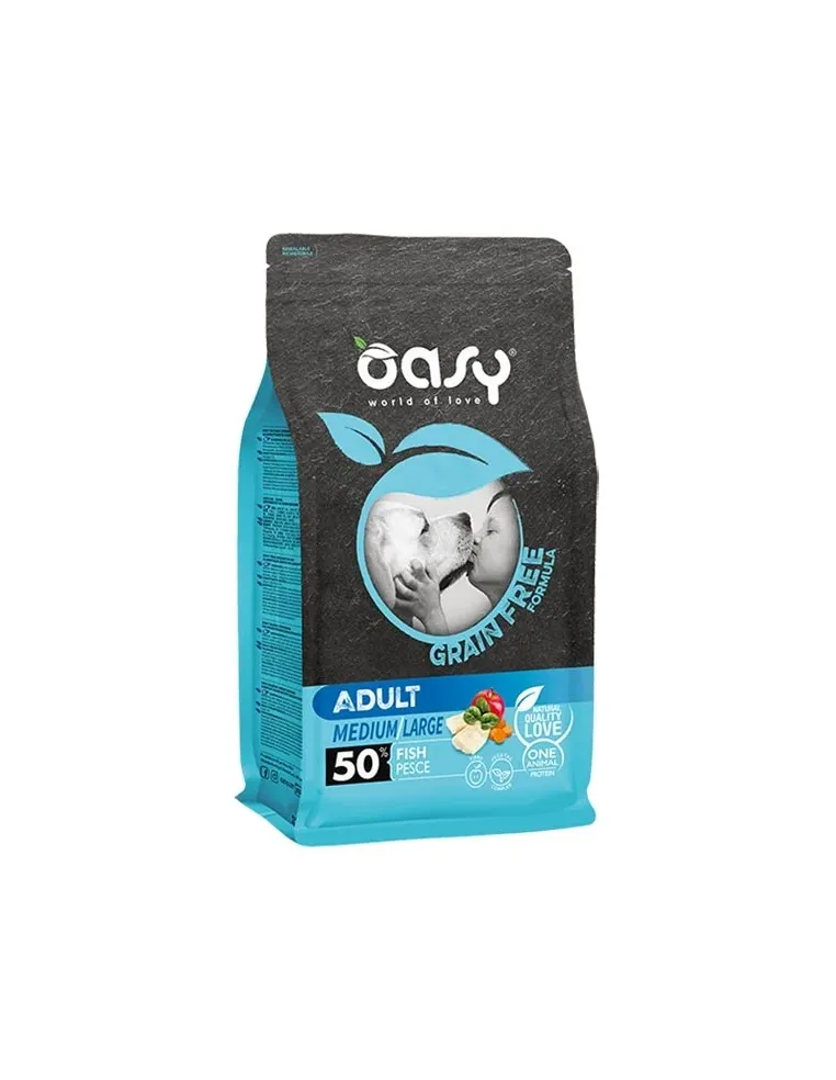 Oasy G.F. Pies - Dorosły M/L Ryba 12 Kg